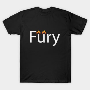 Fury artistic creative design T-Shirt